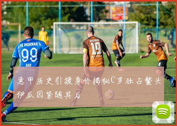 意甲历史引援身价揭秘C罗独占鳌头伊瓜因紧随其后